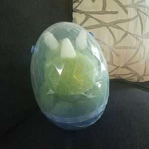 2/8 Holiday home cute baby dinosaur blue egg nwt